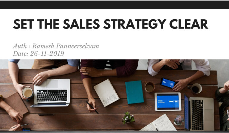 Sales Strategy